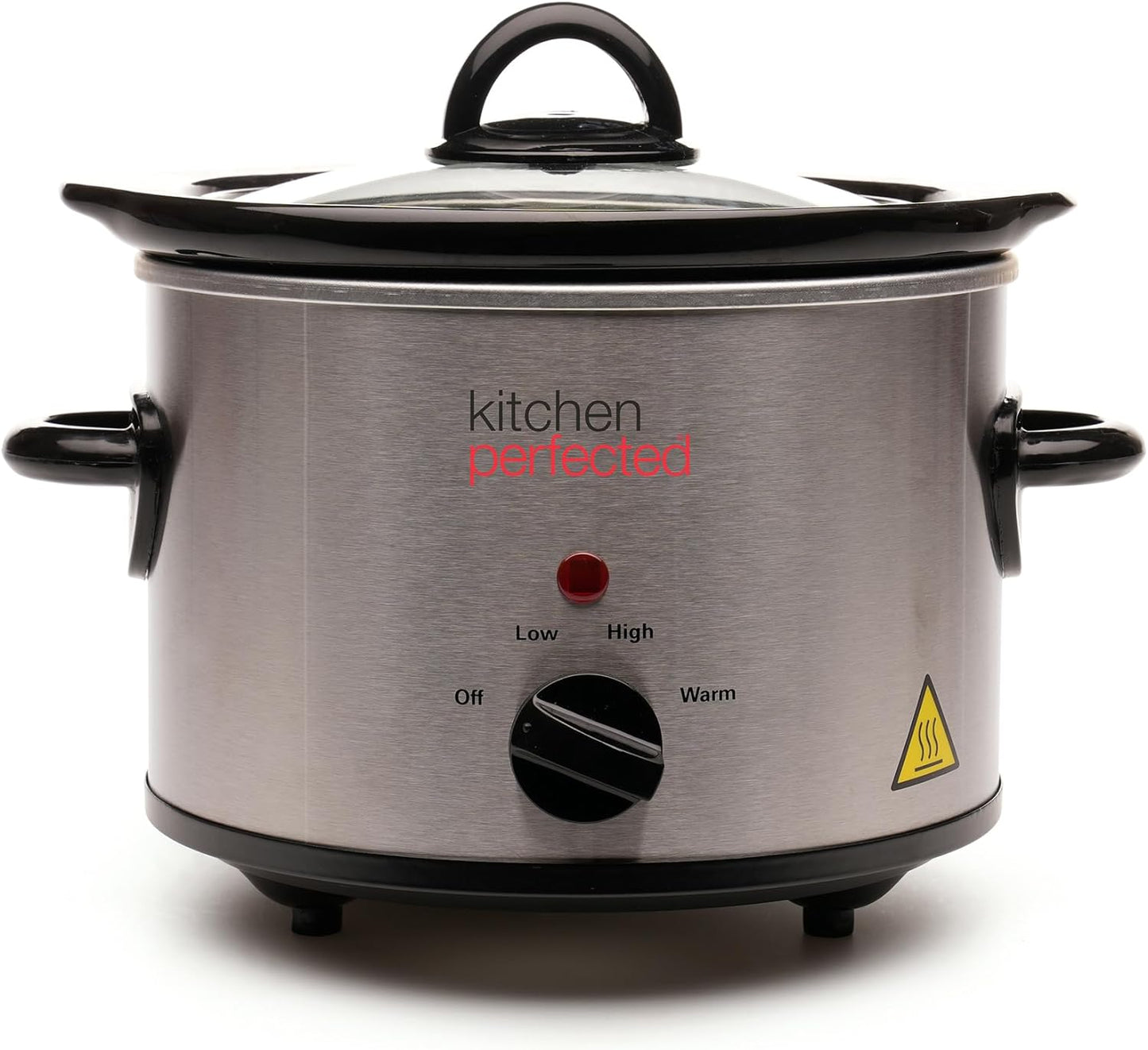 Mijoteuse ronde KitchenPerfected 1,5 L - Acier inoxydable