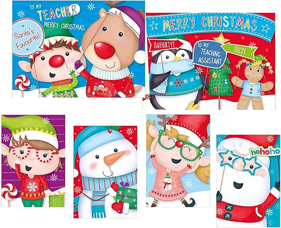 32 Christmas School Cards