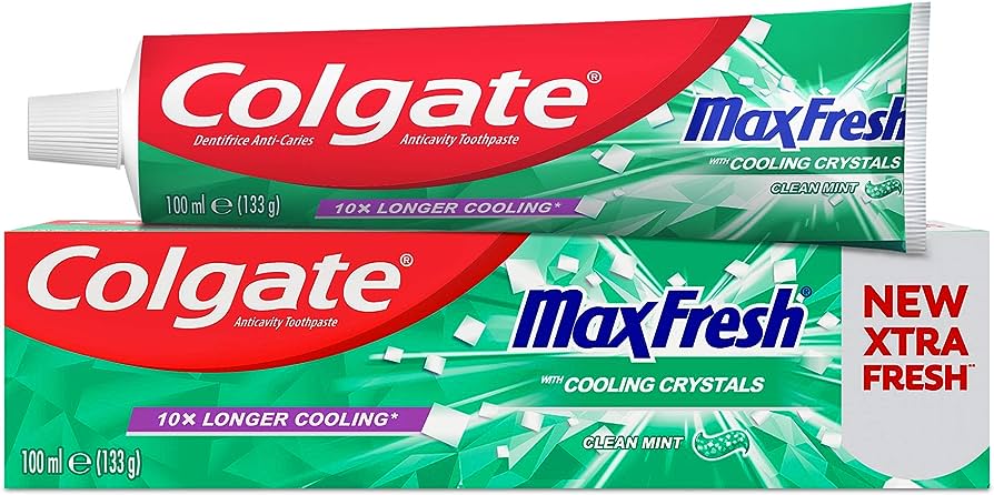 Colgate Toothpaste 100ml Max Fresh Clean Mint (Export)