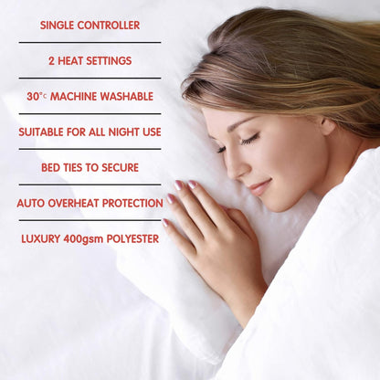 StayWarm Couverture Chauffante (Luxe) - (130 x 120)