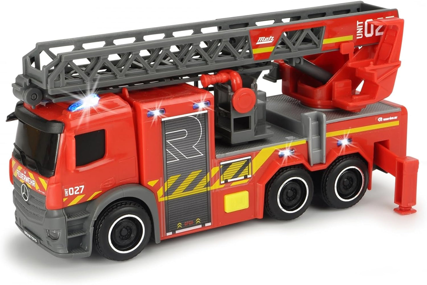 DICKIE TOYS City Fire Ladder Truck Mersedes Benz 23 cm
