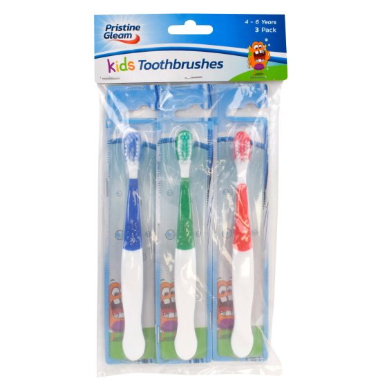 KIDS TOOTHBRUSHES 4-6 years