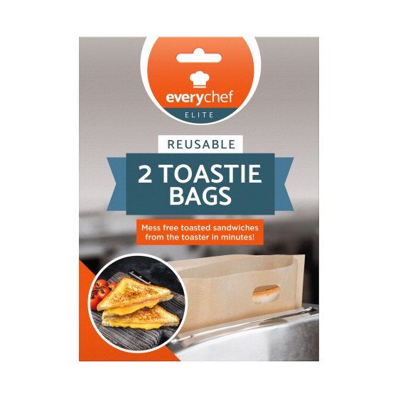 SACS À TOAST RÉUTILISABLES LOT DE 2