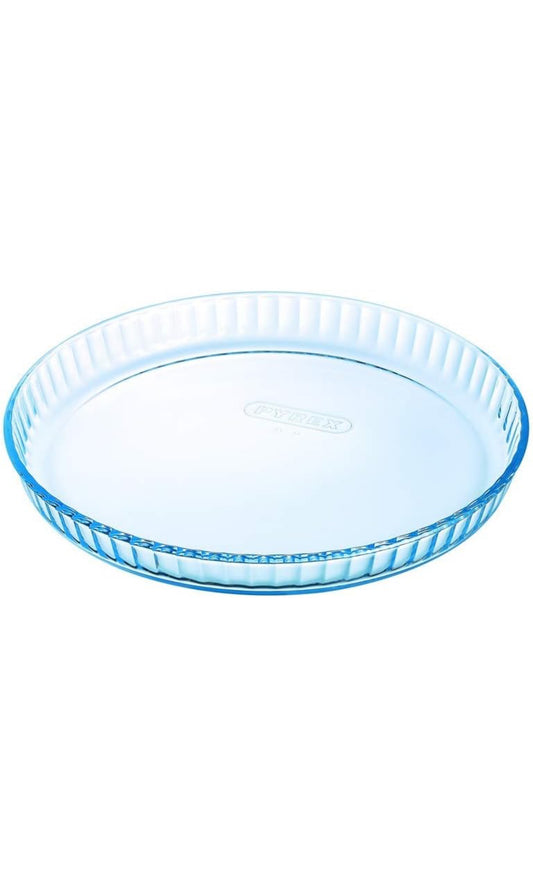 Pyrex 812B000 Moule à Quiche/Tarte en Verre Bake and Enjoy Haute Résistance, 25 cm