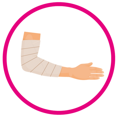 VELCRO FASTEN BANDAGE