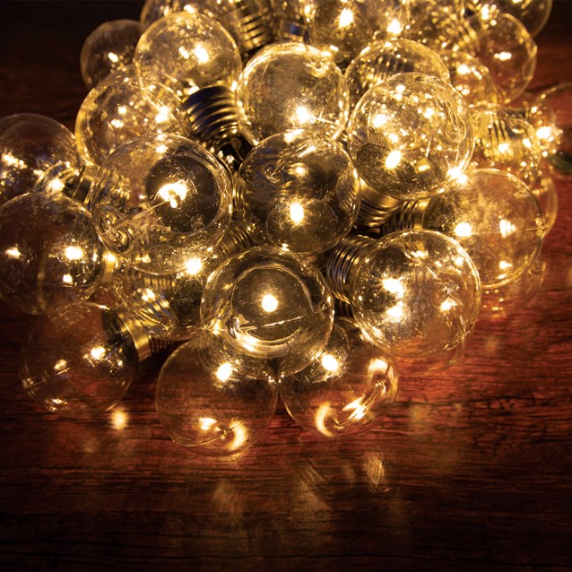 50 LED Party String Light - Warm White