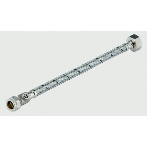 5129 - FP324645 - FLEXIBLE DE RACCORDEMENT ROBINET 22MM X 3/4" - PAIRE 30CM