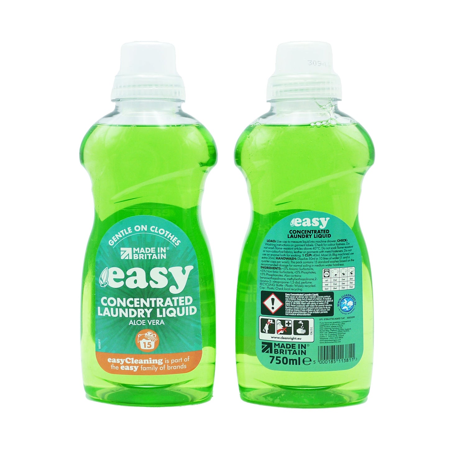 EASY LAUNDRY LIQUID ALOE VERA 750ML