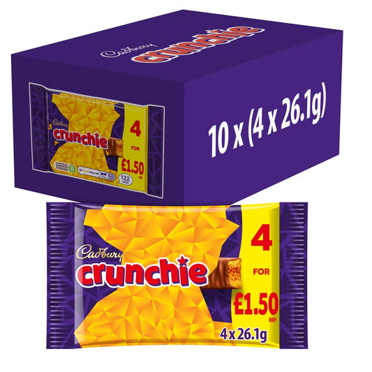 Cadbury Crunchie PM1.50 4pk