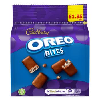 Cadbury Oreo Bites Chocolate Bag £1.35 PMP 85g