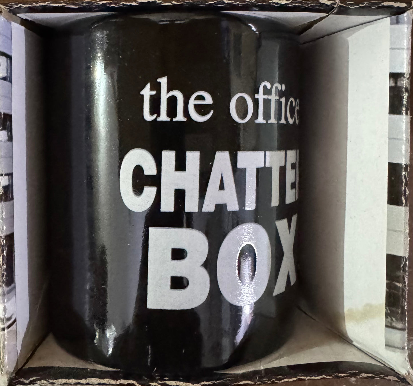 La tasse bavarde du bureau