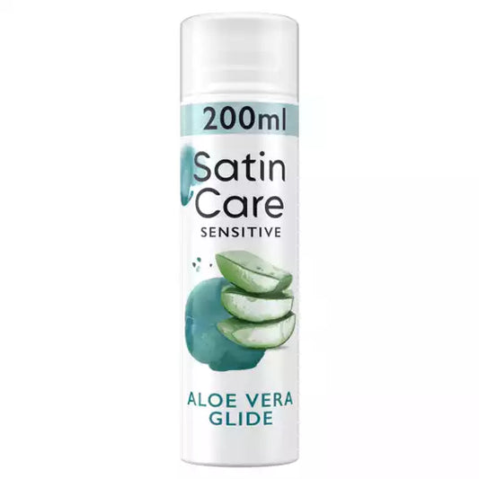 Gel à raser Venus Satin Care peaux sensibles
