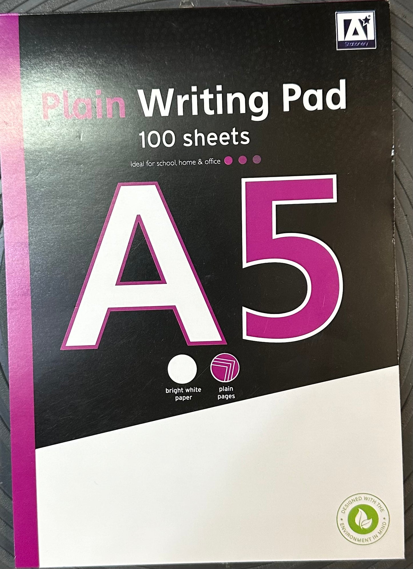 A5 Plain Writing Pad
