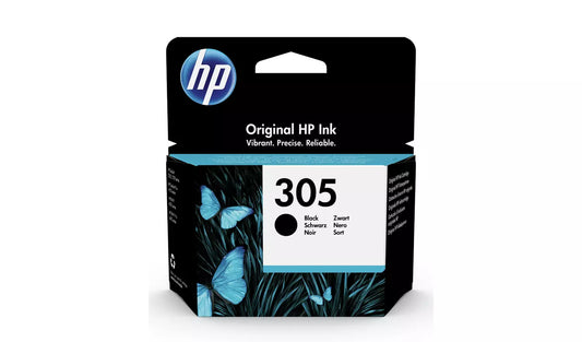 Original HP 305 Black Ink Cartridge Standard