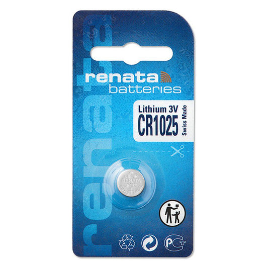 RENATA CR1025 BUTTON CELL BATTERIES