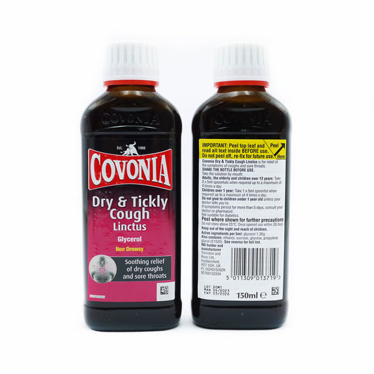 COVONIA COUGH LINCTUS DRY&TICKLY 150ML