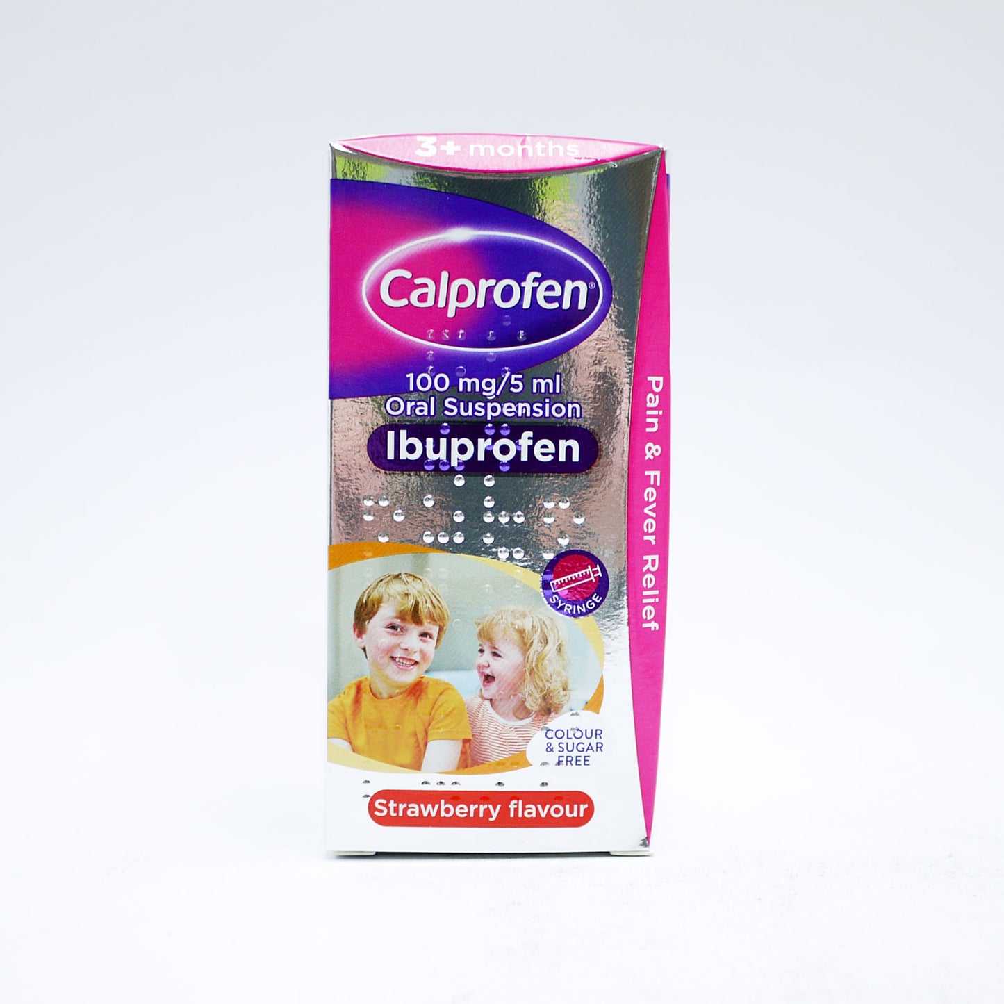 CALPROFEN IBUPROFEN STRAWBERRY 3+ MONTHS 100ML