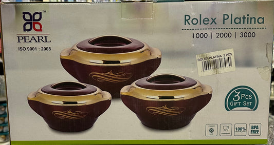 PEARL CASSEROLE SET OF 3