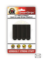 SAAO Removable Black Hook and Loop Fasteners - Multipurpose Adhesive Strips