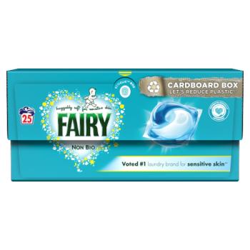 Fairy Non Bio PODS® Capsules Lessive Liquide 25 Lavages