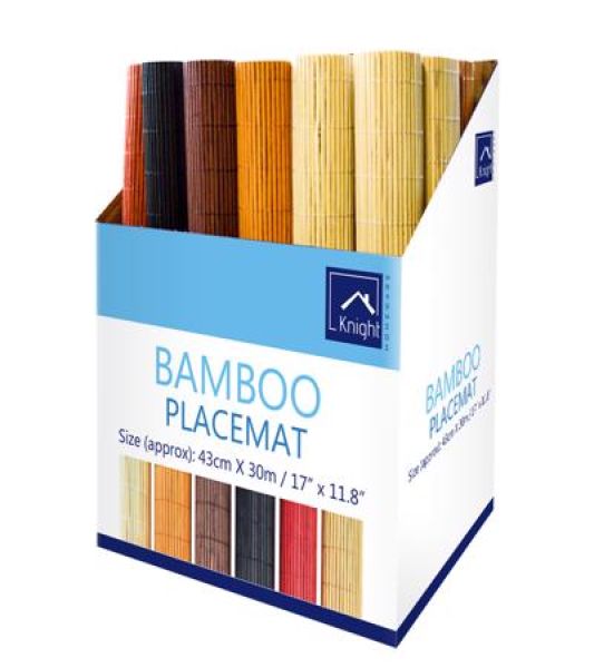 Bamboo Placemat Dining Coffe Table Placemat Dining Tableware Serving Placemats ASSORTED COLORS