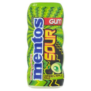 Mentos Chewing-gum acide saveur pomme verte 30g