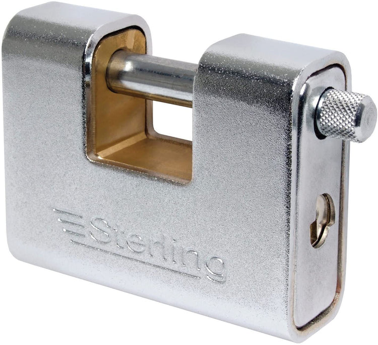 Sterling 62mm Armoured Steel Shutter Lock - Code ASP160