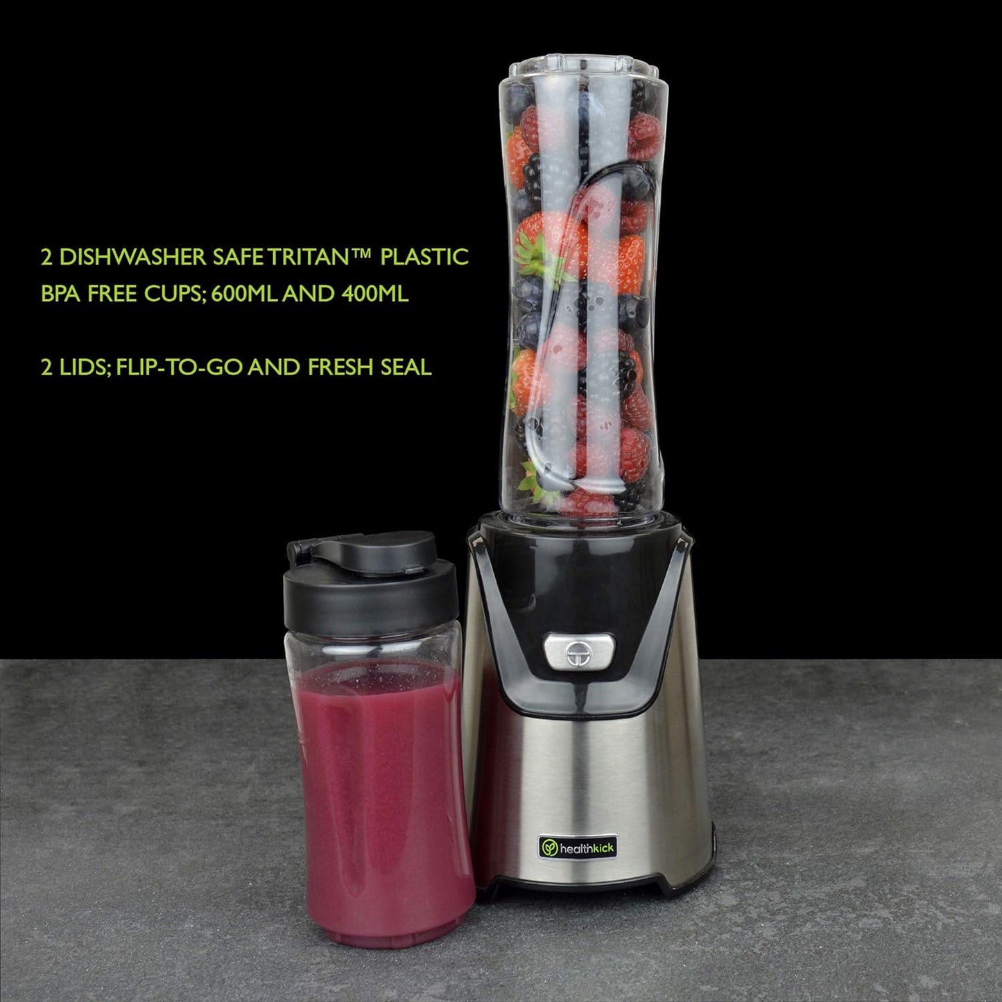 Mini-Mixeur Sport Individuel Health Kick 400w