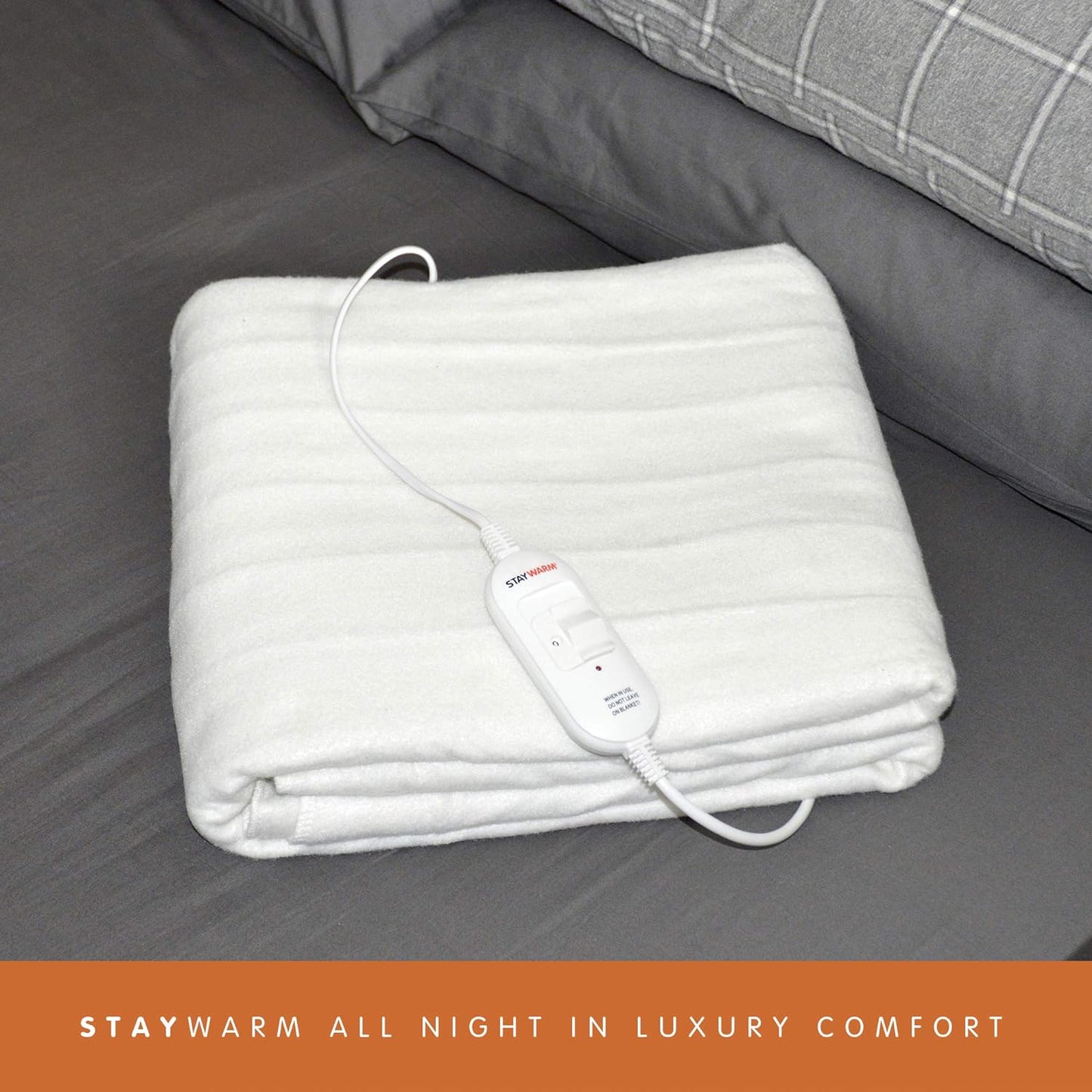 Sous-couverture chauffante StayWarm Double (Luxe) - (120 x 107cm)