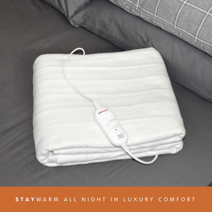 Sous-couverture chauffante StayWarm Double (Luxe) - (120 x 107cm)