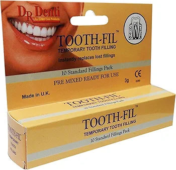 Dr Denti Temporary Tooth Teeth Repair Dental Dentist Filling Care Kit Tool