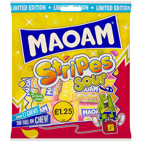 MAOAM Limited Edition Stripes Sour 140g