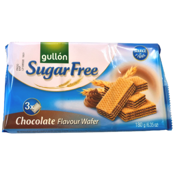 GULLON SUGAR FREE CHOCOLATE FLAVOUR WAFER 180g