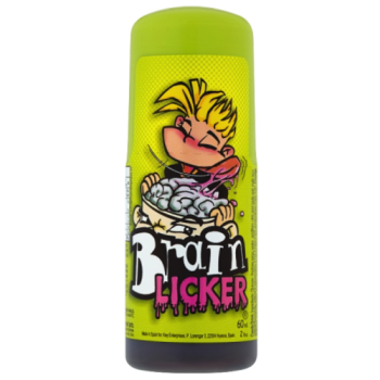 Bonbon liquide roulant Brain Licker bleu acide