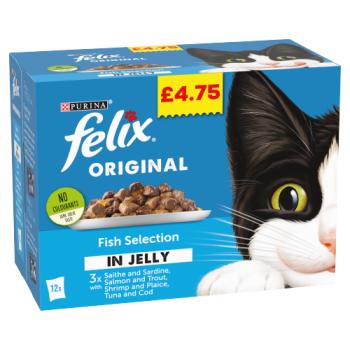 Felix Sélection de Poissons en Gelée 12 x 100g (1,2kg)