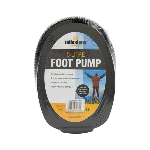 5 Litre Foot Pump