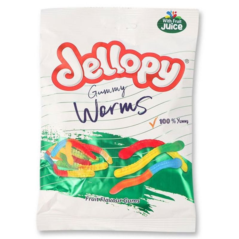 Vers Néon Aigres Jellopy 160g