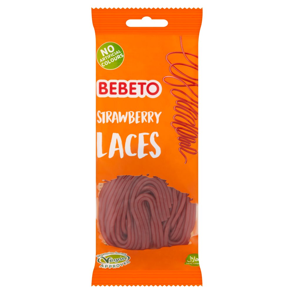 Lanières de fraise Bebeto 160g