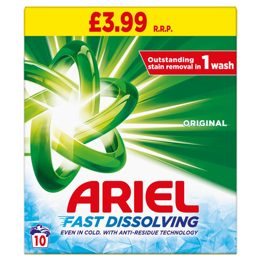 Lessive en poudre Ariel 600G, 10 Lavages