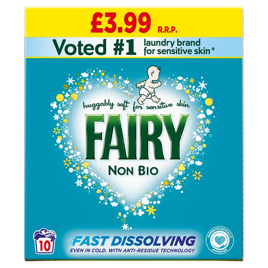 Lessive en poudre Fairy Non Bio 10 lavages