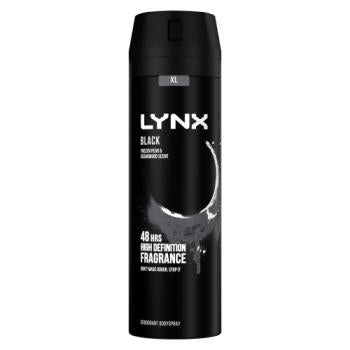 Lynx Deodorant Bodyspray Black 200 ml