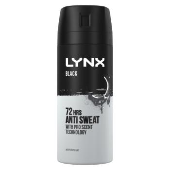 Lynx Anti-Perspirant Aerosol Black 150 ml