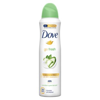 DOVE 150ML A/P SPRAY CUCUMB