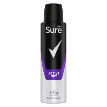 Sure Men Anti-Perspirant Aerosol Active Dry 150 ml