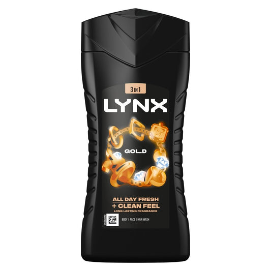 Gel douche Lynx Gold 225 ml