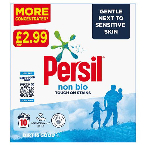 Persil Non Bio Powder 10 Washes 500g