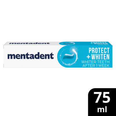 Dentifrice Mentadent Protection + Blancheur 75ml