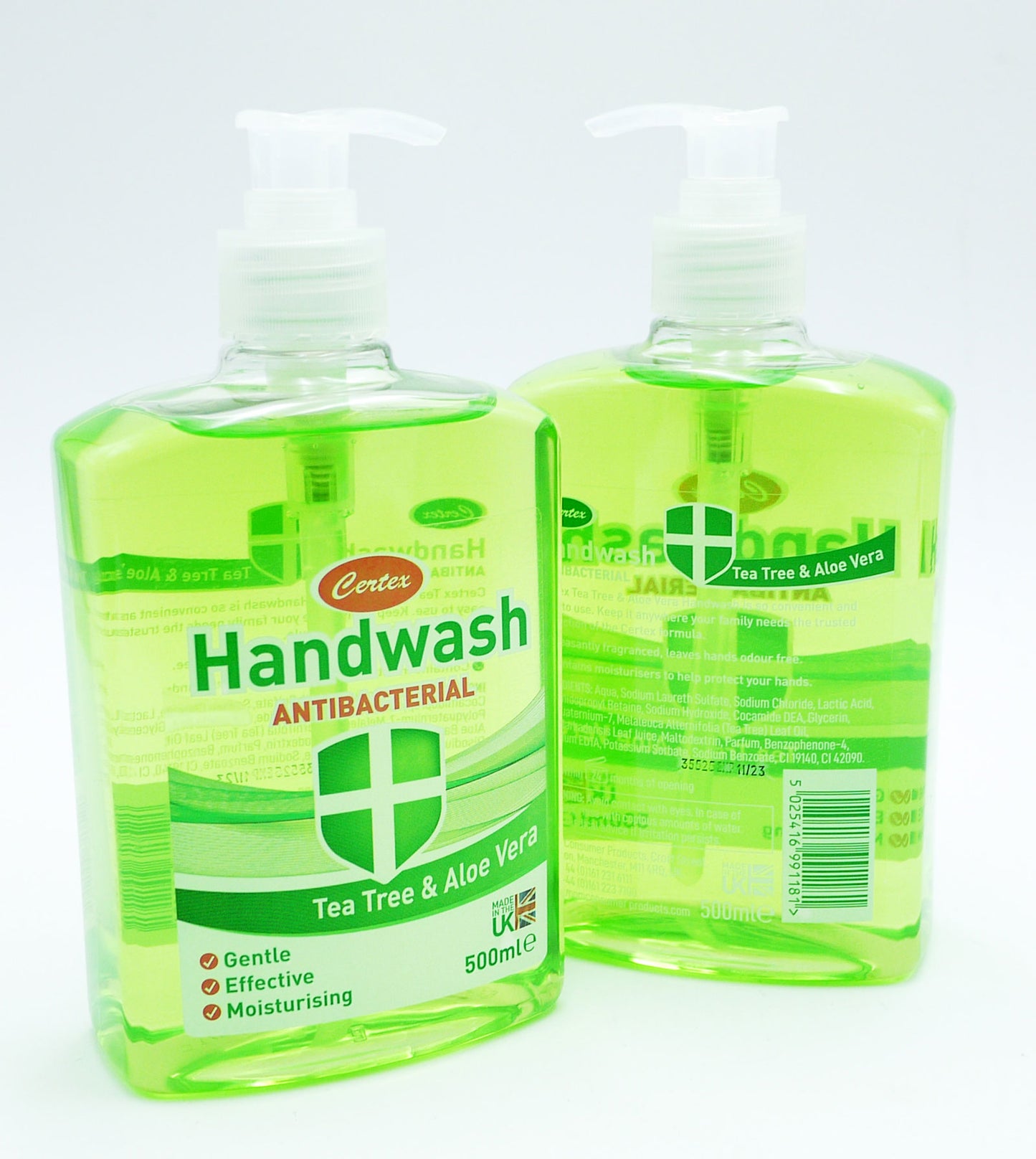 CERTEX ANTIBACTERIAL HAND WASH TEA TREE&ALOE 500ml