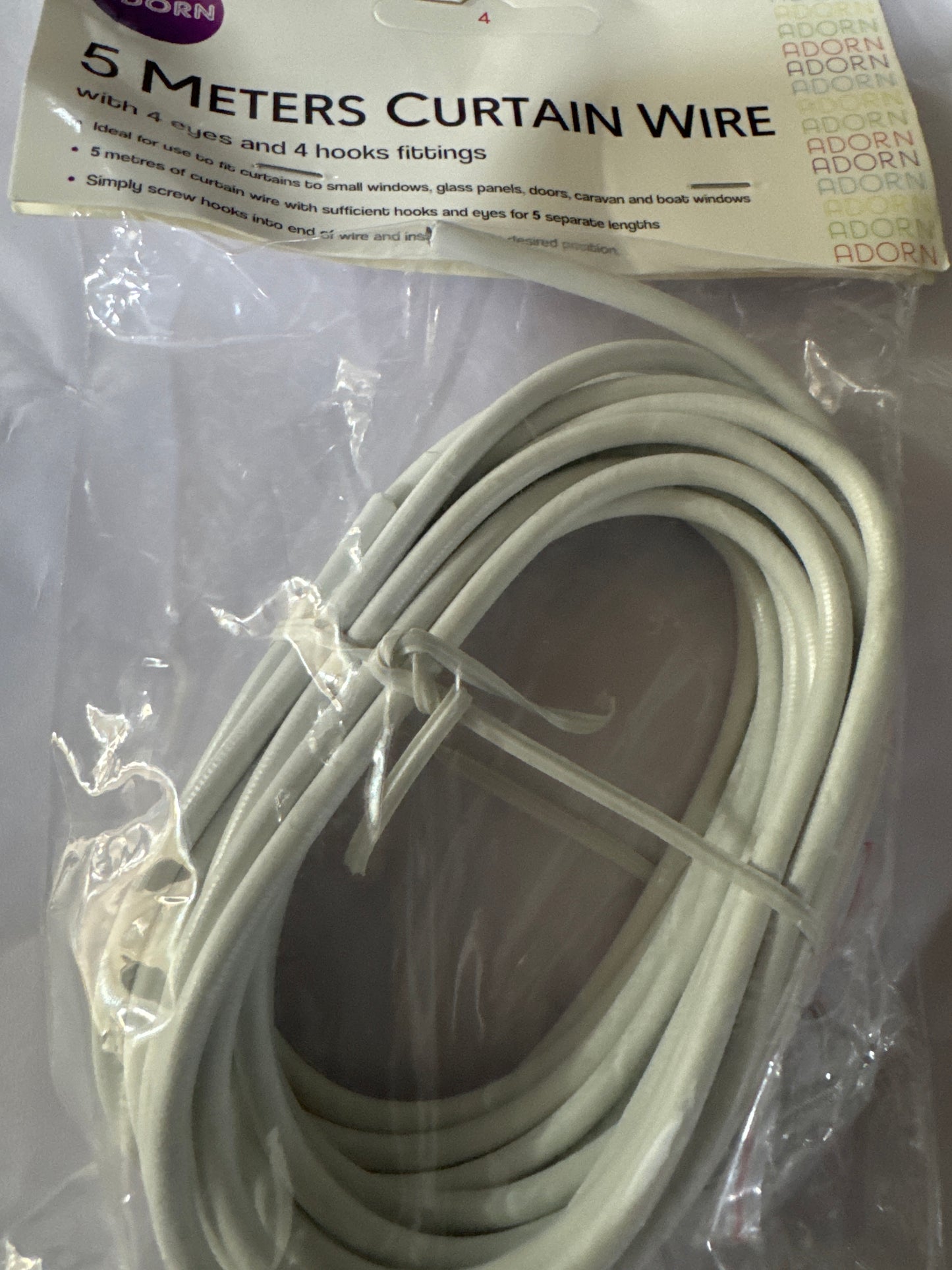 5 Meters curtain wire