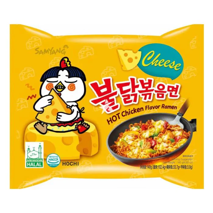 Samyang Buldak Hot Chicken Flavour Ramen - Cheese 140g